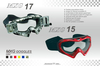 hochwertige Motocross-Rennbrille-MXG17