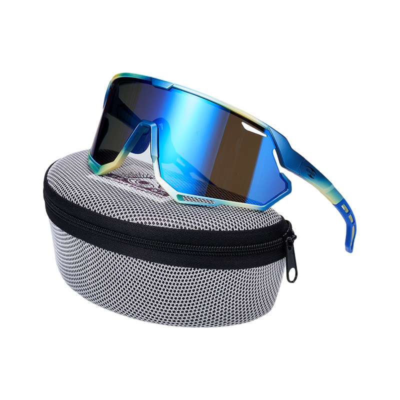 SP015 Blue-Green Frame+Blue Lenses (2) SP015 Blaugrüner Rahmen + Blaue Gläser (2)