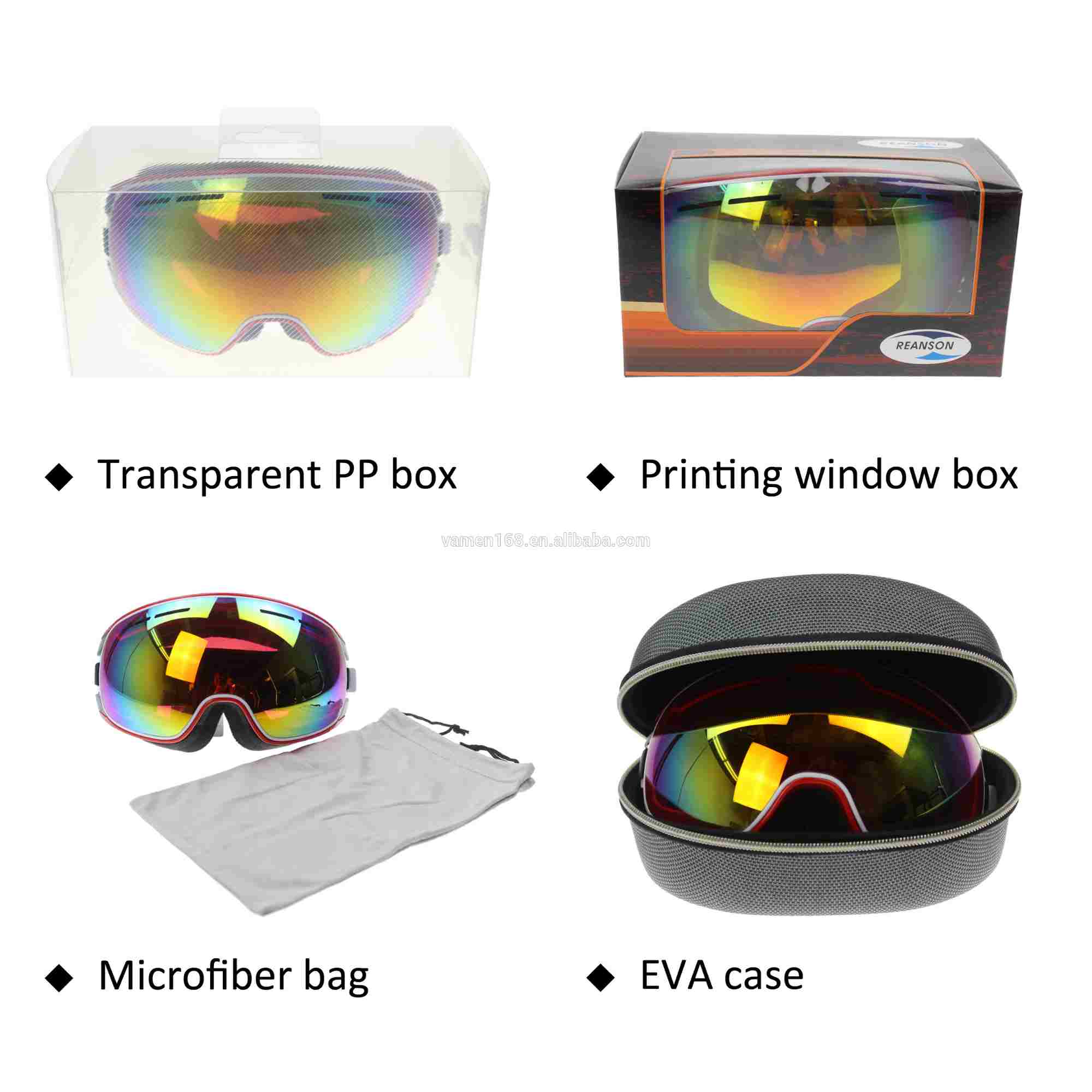 individuelle Skibrille