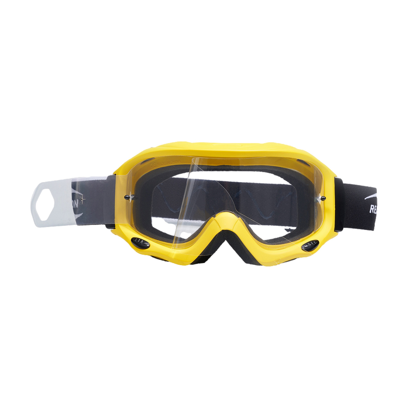 Motorradbrille über Brille-MXG140 Gelbe laminierte Folie