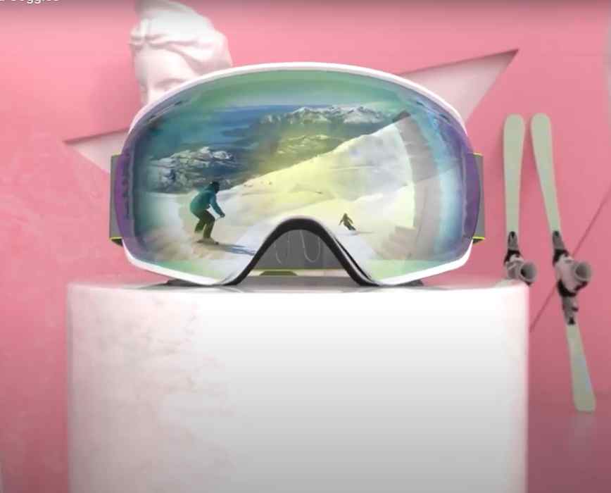 Ski-Schneebrille