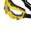 Motorradbrille über Brille-MXG140 Gelbe laminierte Folie