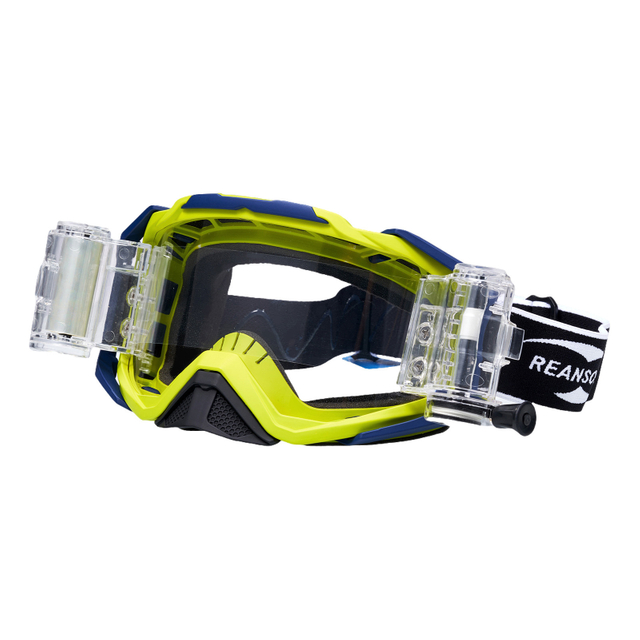Motorradbrille über Brille-SKG159 Grüner Rollfilm