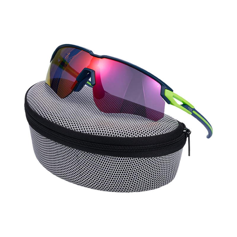 SP040 Gr&uuml;ner Rahmen + rote Gl&auml;ser (8)